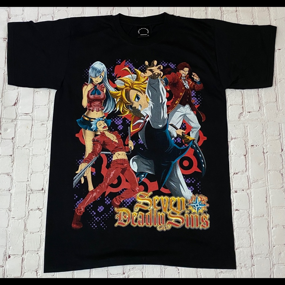 The seven Deadly Sins anime shirt